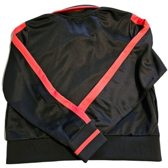 NWT WILD FABLE Women's Track Zip Up Jacker - Black-Red -White Size XS - Picture 6 of 12
